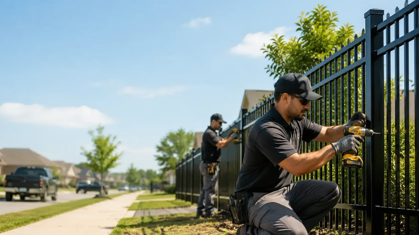 Metal Fence Installation in Brule, NE